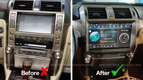 Màn hình DVD Android xe Lexus GX460 2010 - nay | Màn hình Flycar